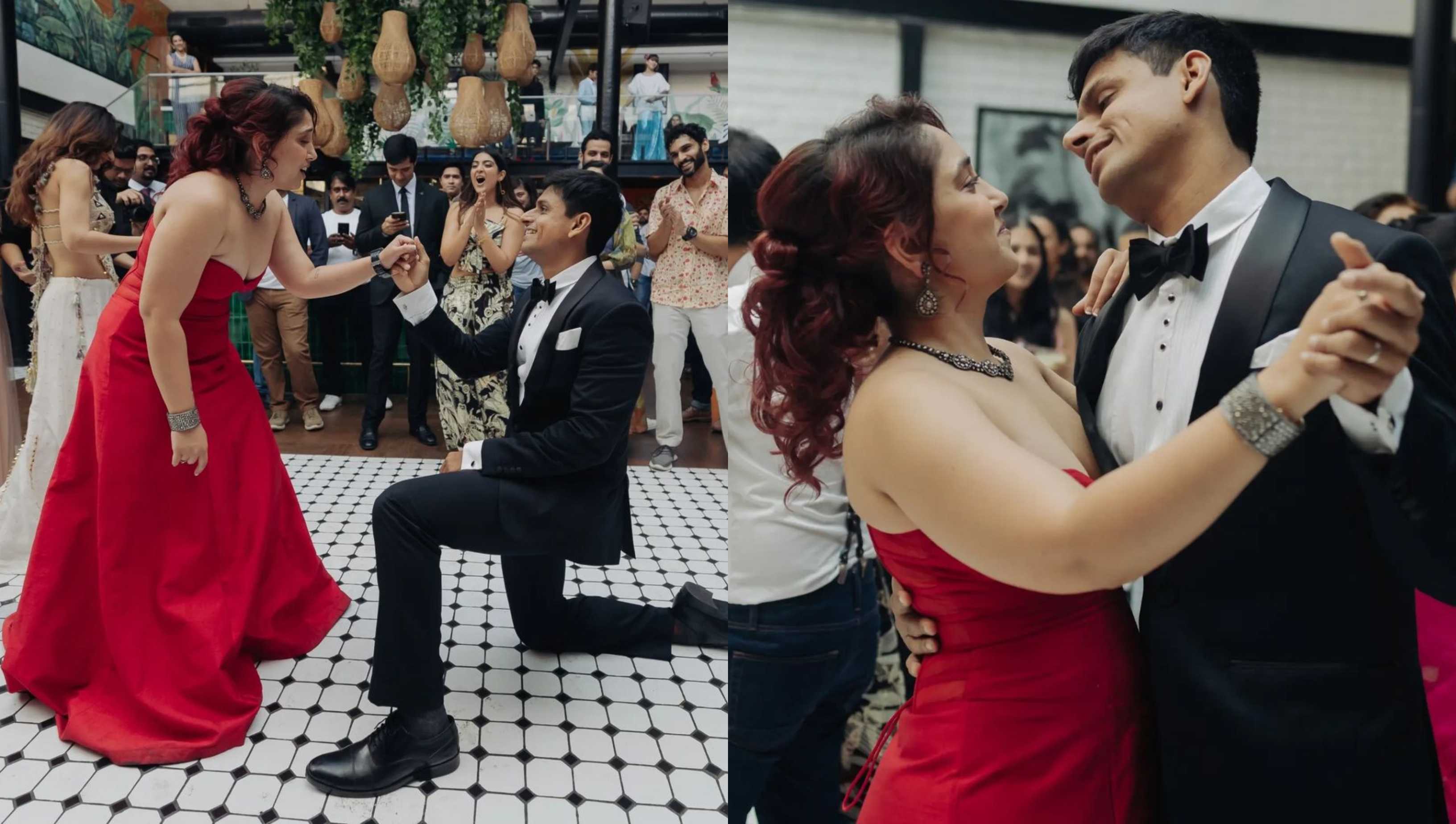 Ira Khan shares unseen video of her engagement with Nupur Shikhare; breaks into an impromptu dance after they kiss