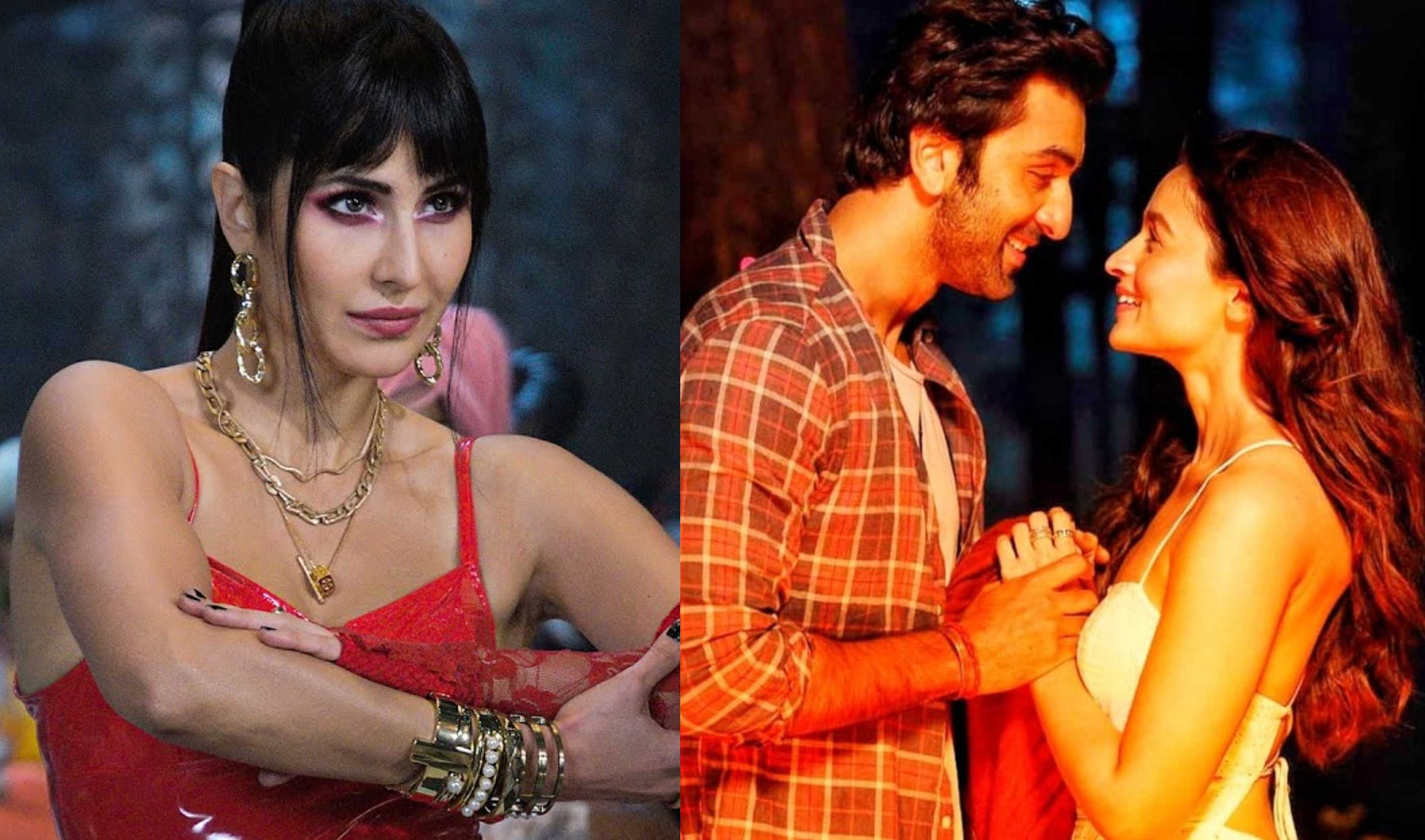 Did Katrina Kaif take revenge from Brahmāstra stars Alia & Ranbir for dancing on Chikni Chameli through Phone Bhoot?