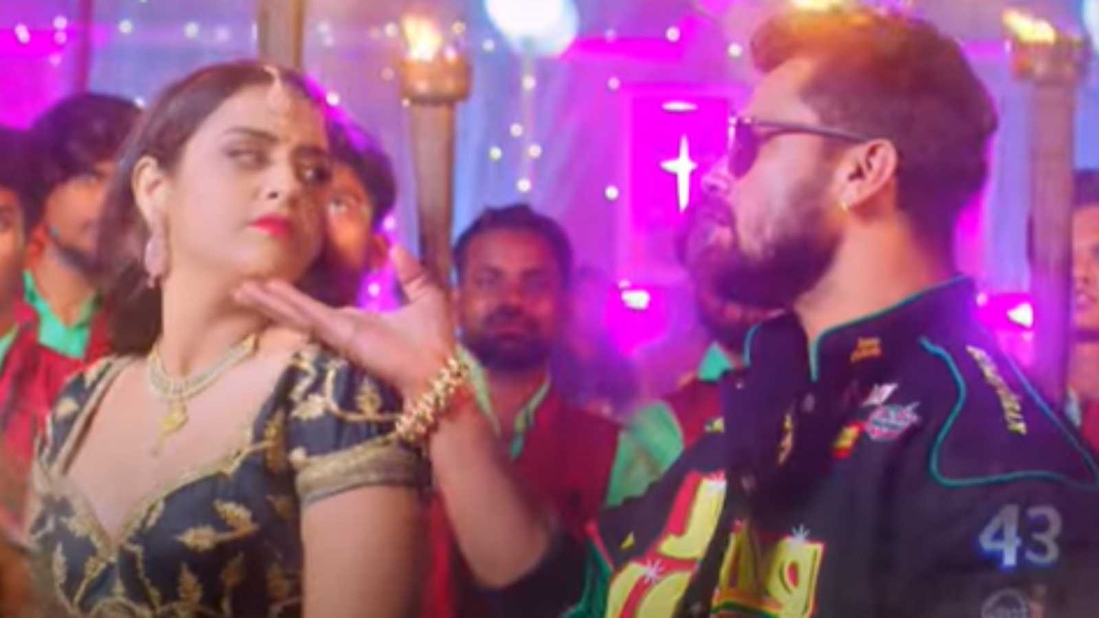 'Bhojpuri Bina Khesari Adhura Hain' : Fans shower love to Khesari Lal Yadav's new song Haseena, Watch