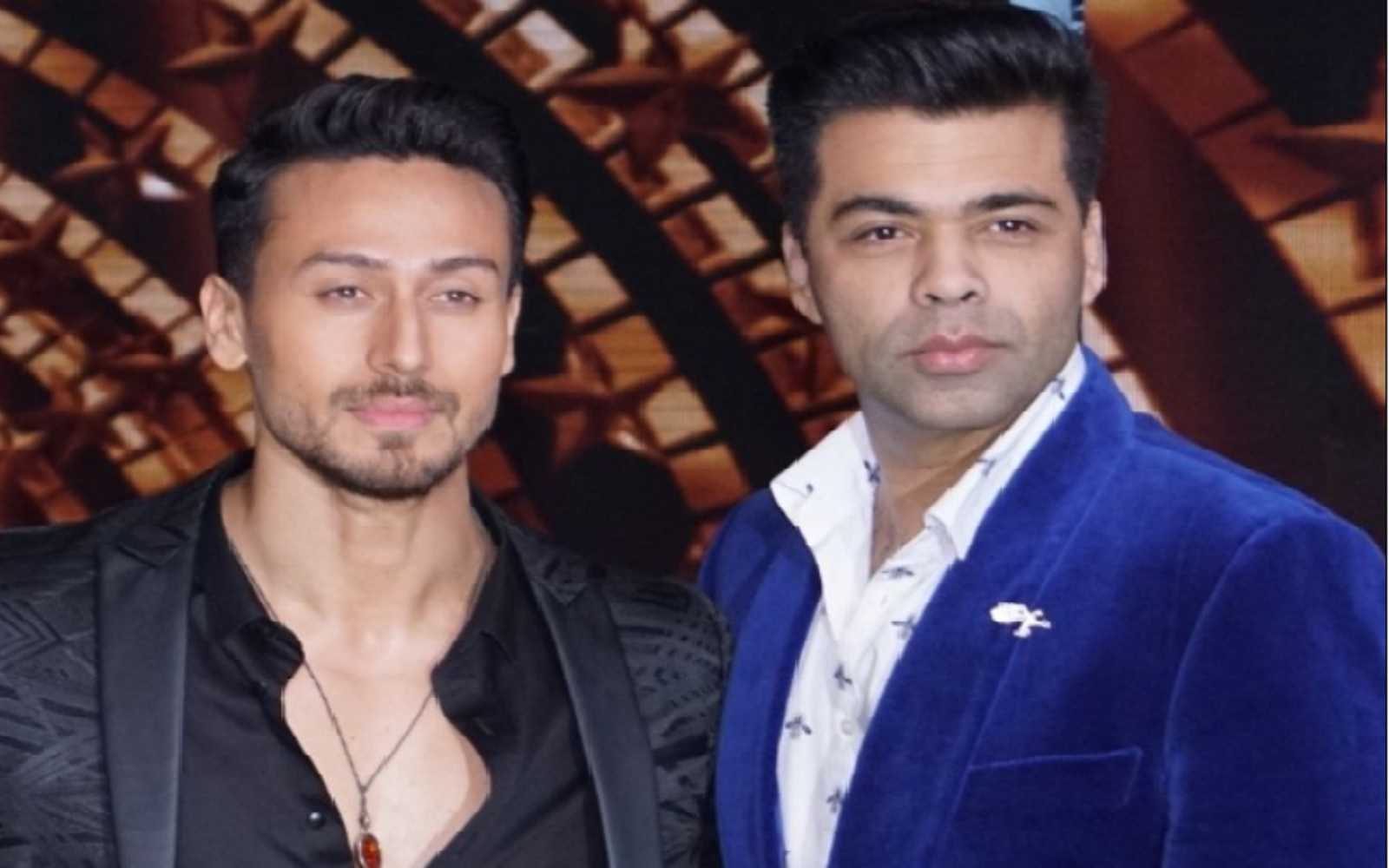 Tiger Shroff and Karan johar join hands but it's not for a movie this time; deets inside