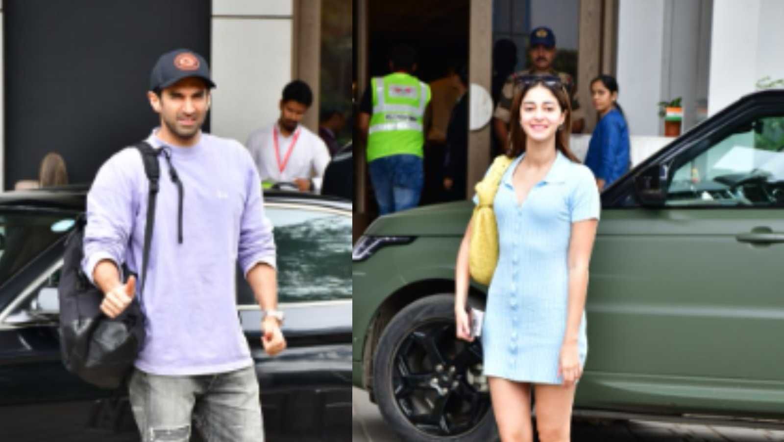 Rumored Lovebirds Aditya Roy Kapur And Ananya Panday Head Off To Qatar ...