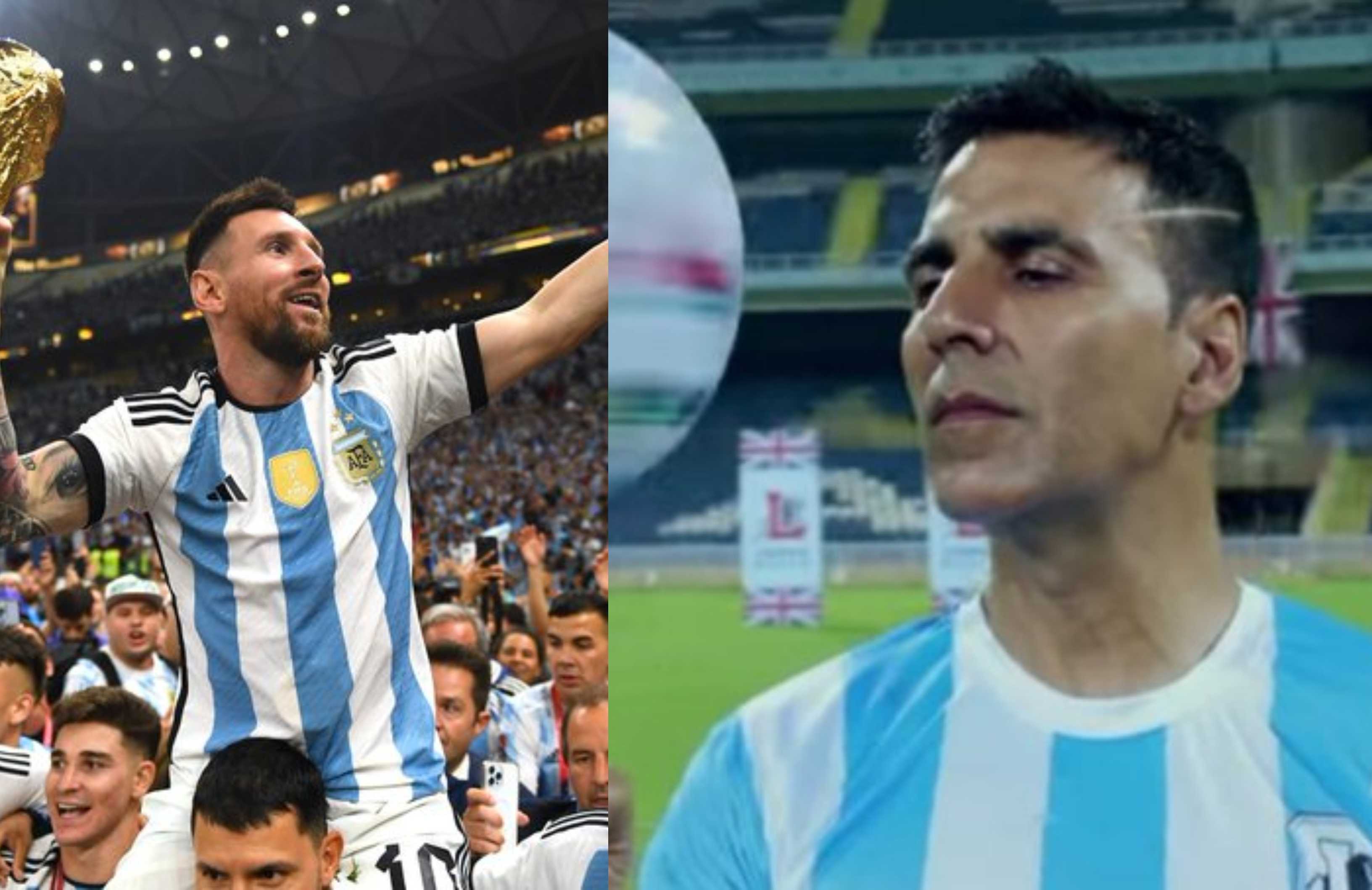 Twitterati want Akshay Kumar in Lionel Messi's biopic after Argentina wins FIFA World Cup 2022