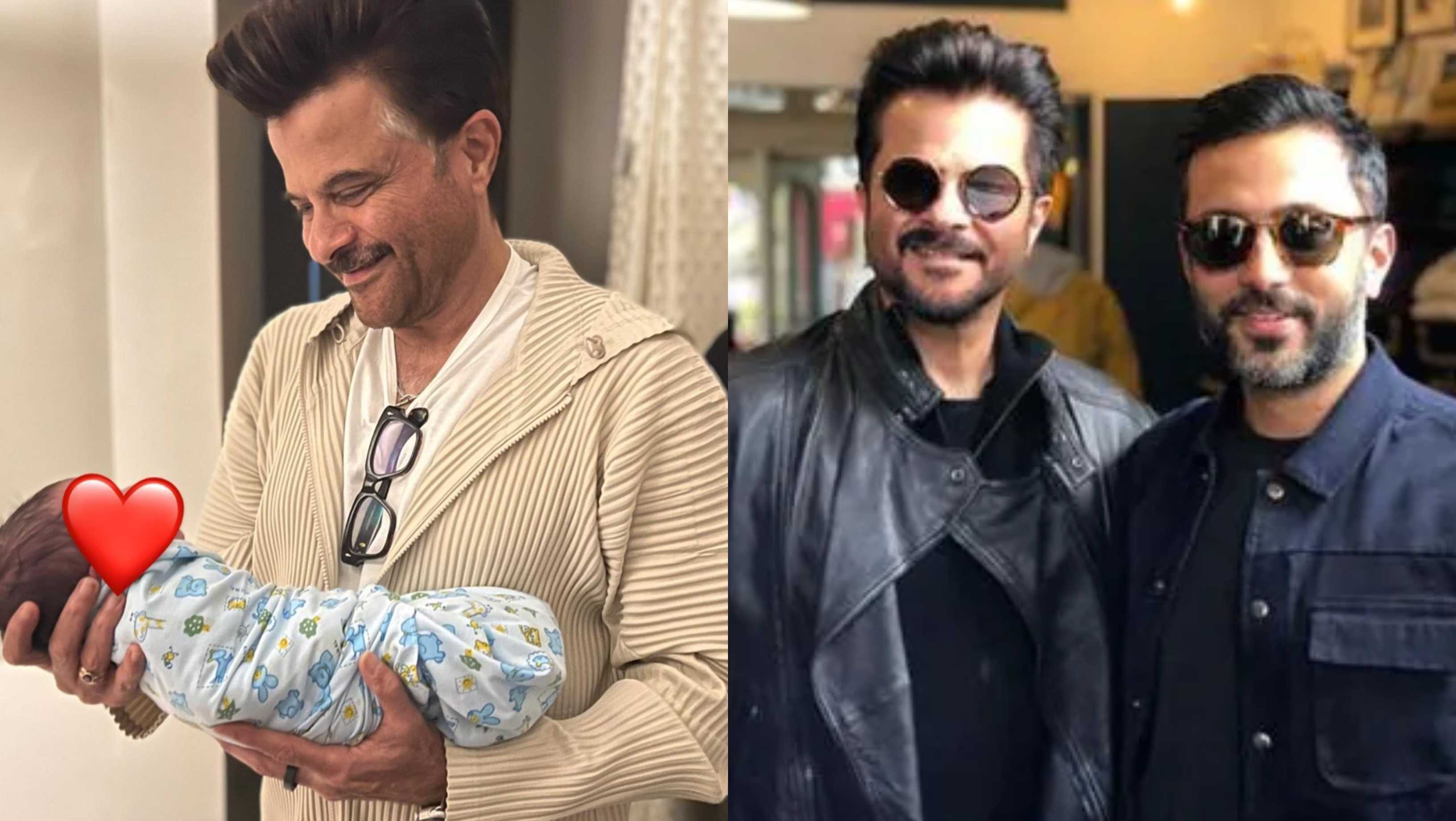 Birthday boy Anil Kapoor takes Vayu on a stroll in unseen video shared by Anand; Sonam drops his first pic with grandson