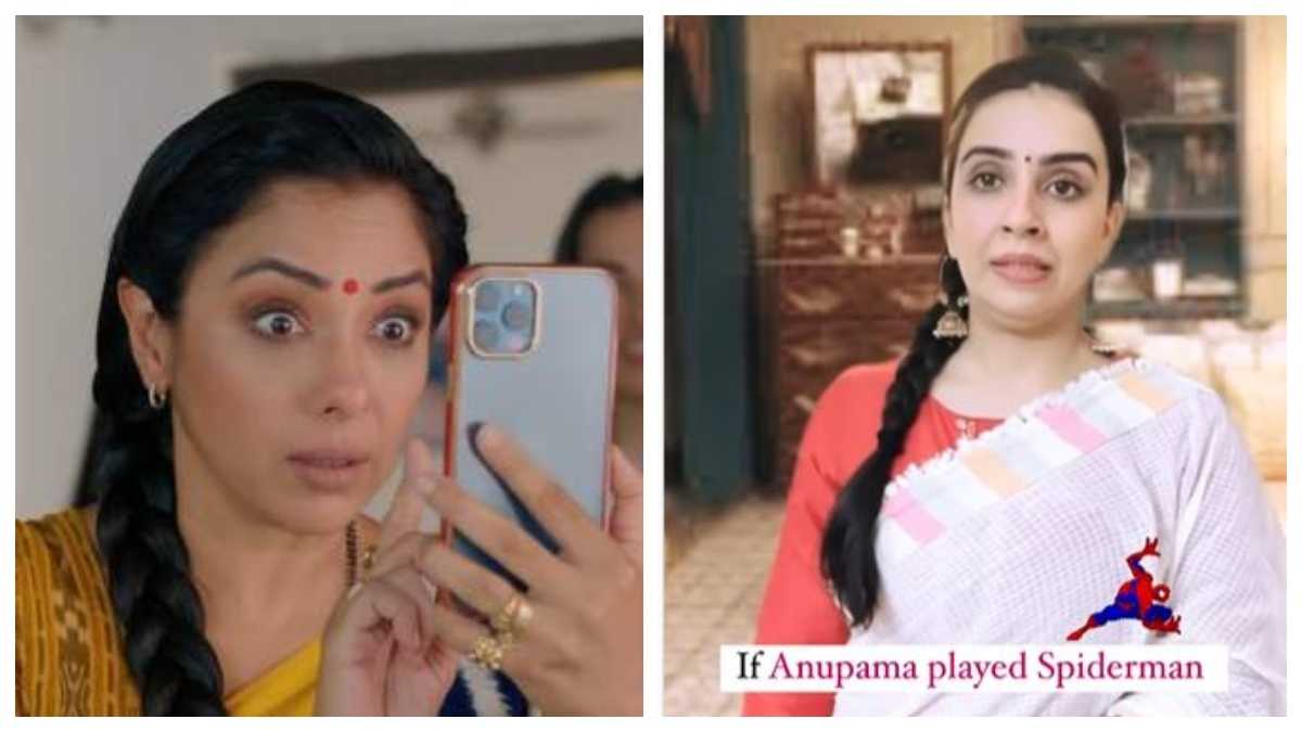 'Anupamaa Ultra Pro Max' : Fans cannot get over influencer Shirin Sewani's mimicry of Rupali Ganguly's iconic character