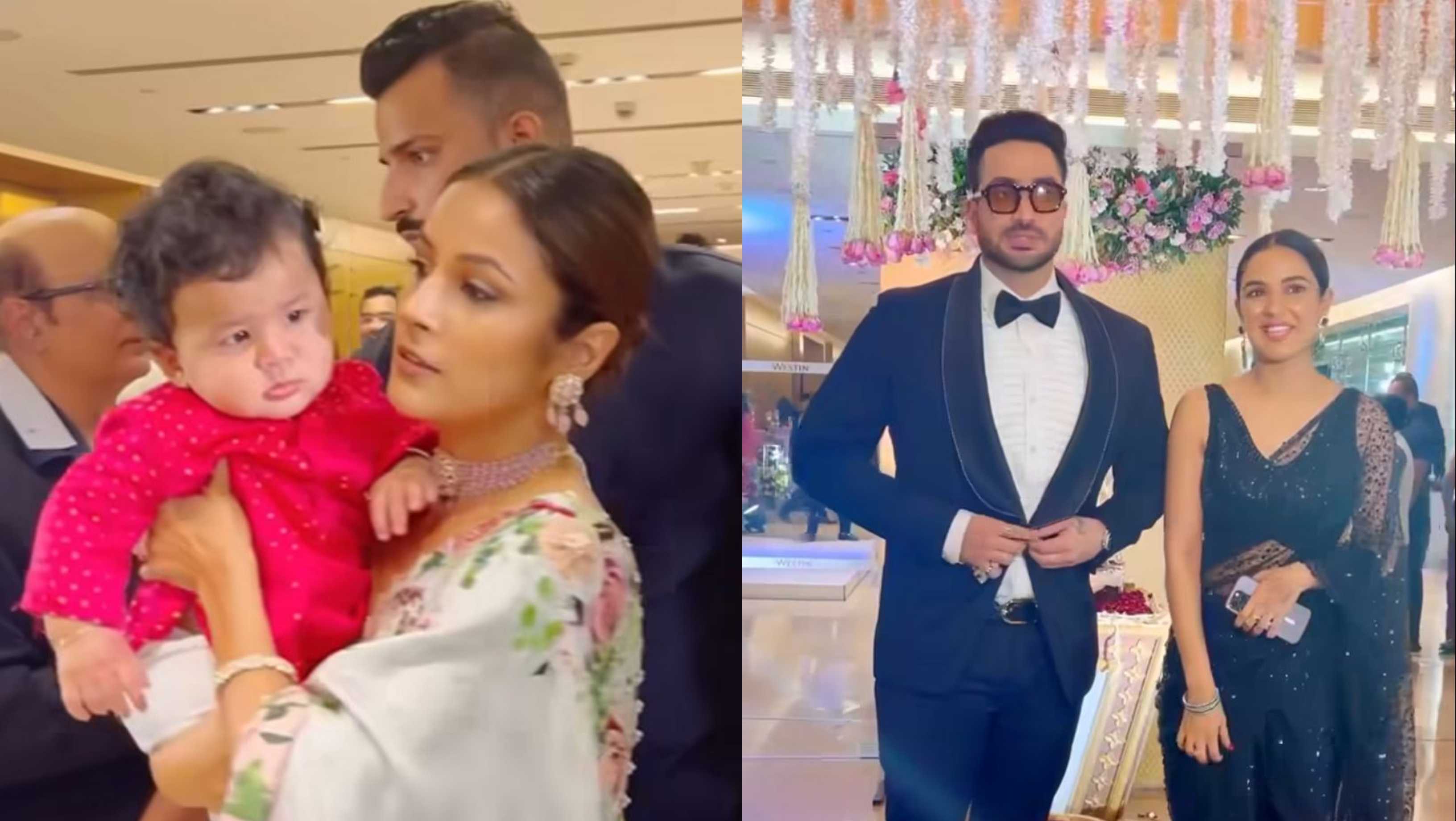 Shehnaaz Gill and Bharti Singh’s son are inseparable at a wedding; Aly Gony and Jasmin Bhasin twin in black
