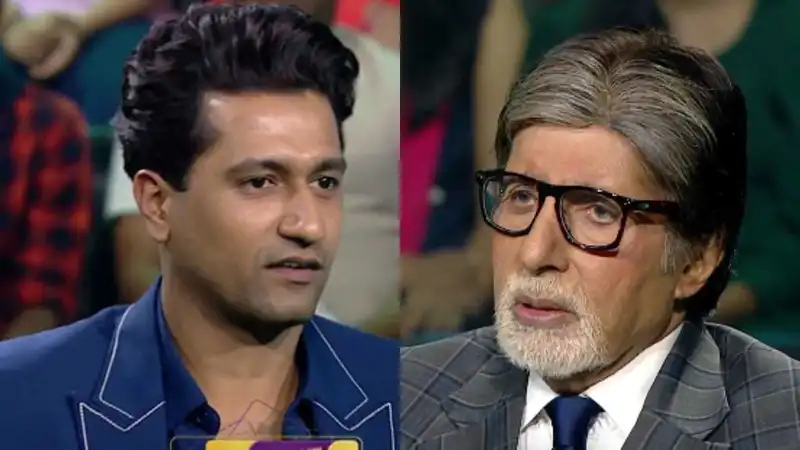 KBC 14: Vicky Kaushal reveals all about his 'khobsurat problem' to Amitabh Bachchan, leaves the mega star startled