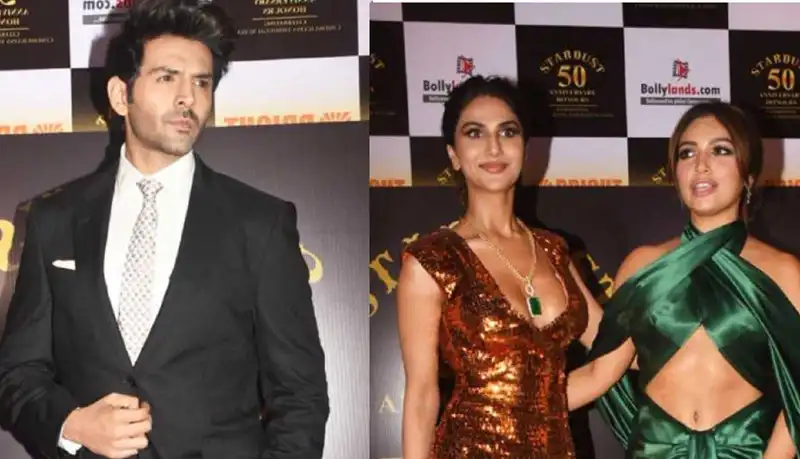 Kartik Aaryan, Bhumi Pednekar, Vaani Kapoor and other B-town celebs dazzle at Stardust 50th anniversary honours