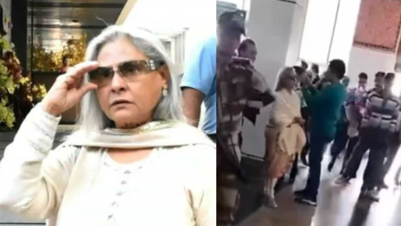 Jaya Bachchan angry