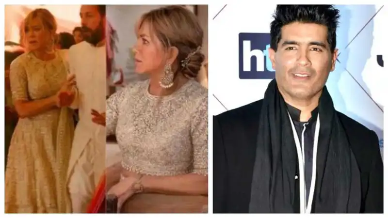 Jennifer Aniston donned a Manish Malhotra lehenga in Murder Mystery 2 and fans cannot keep calm, Karan Johar had the cutest reaction