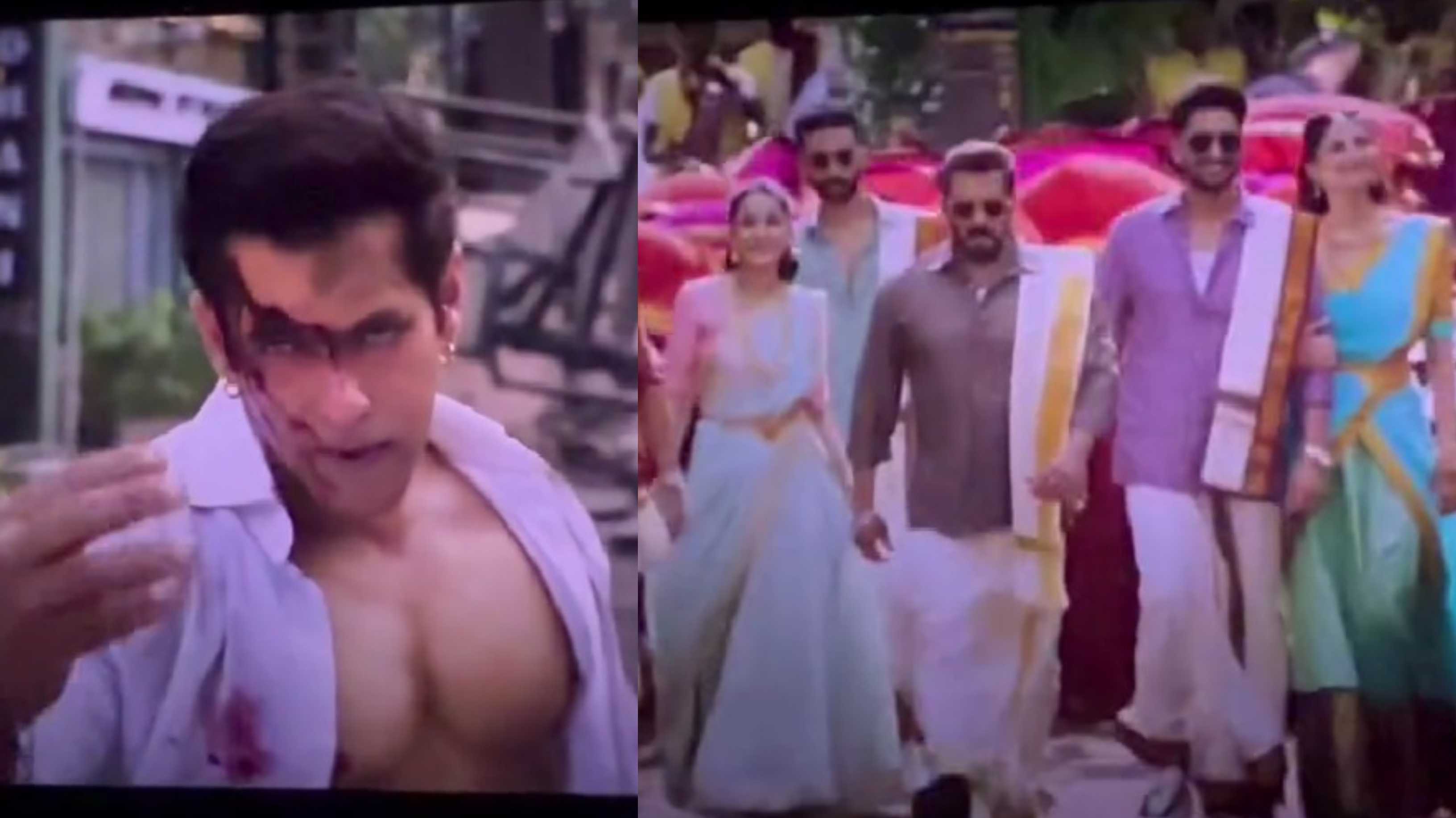 Kisi Ka Bhai Kisi Ki Jaan teaser gives a glimpse of Shehnaaz & Palak, promises a typical Salman Khan action entertainer