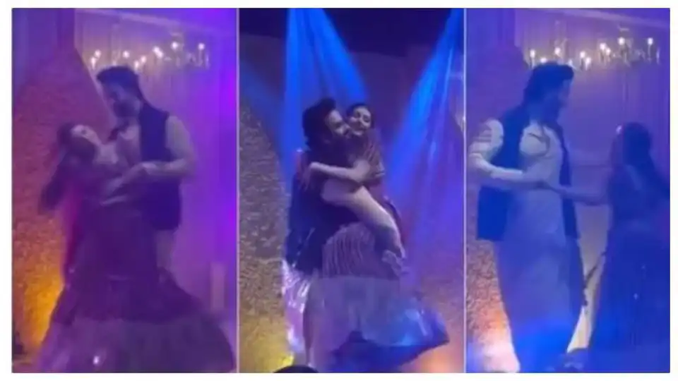 After announcing separation, Charu Asopa and Rajeev Sen now do a romantic dance at a family wedding, Watch