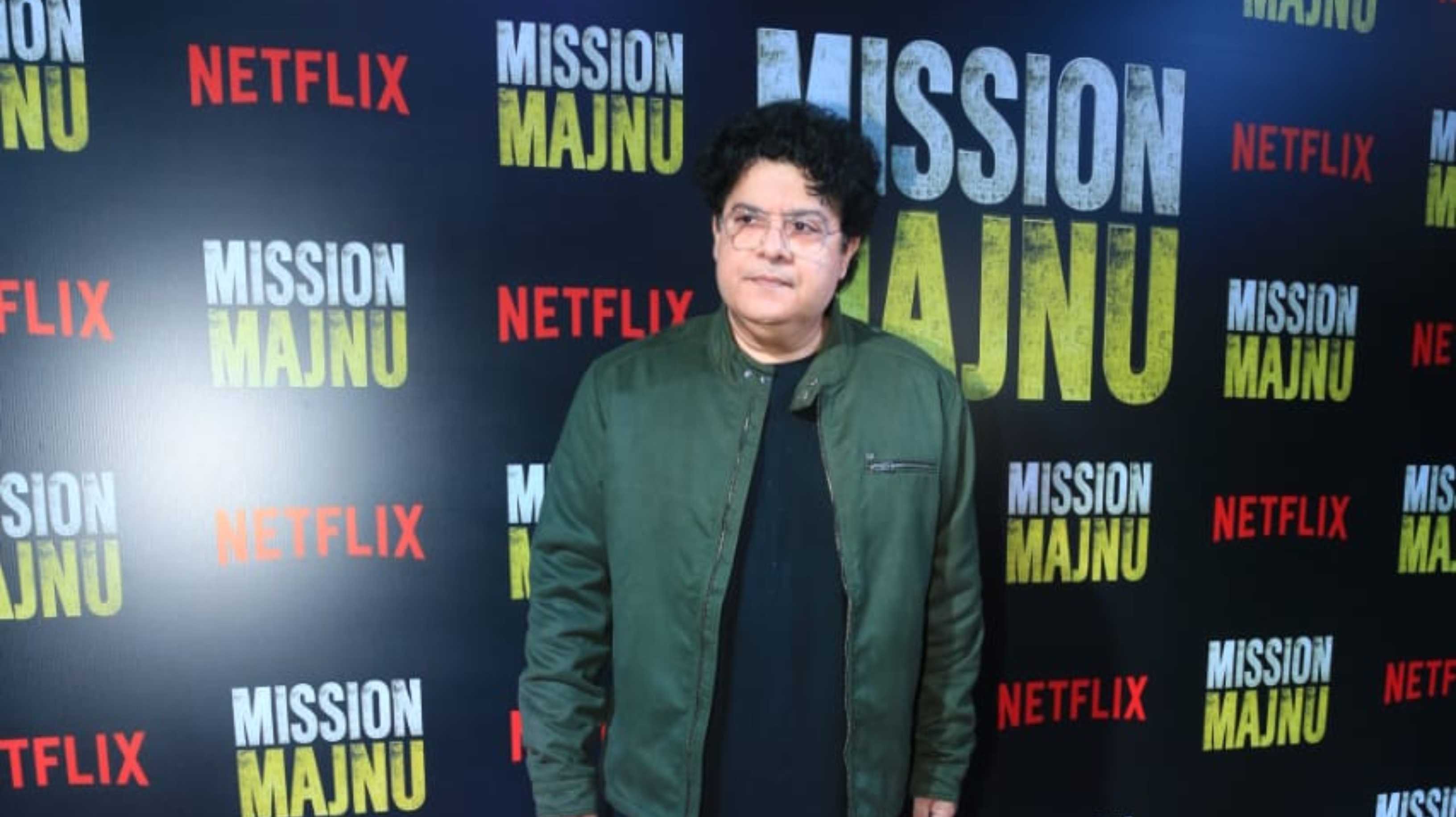 ‘Naha ke aaya hun’: Sajid Khan makes his first public appearance post Bigg Boss 16 at Mission Majnu screening