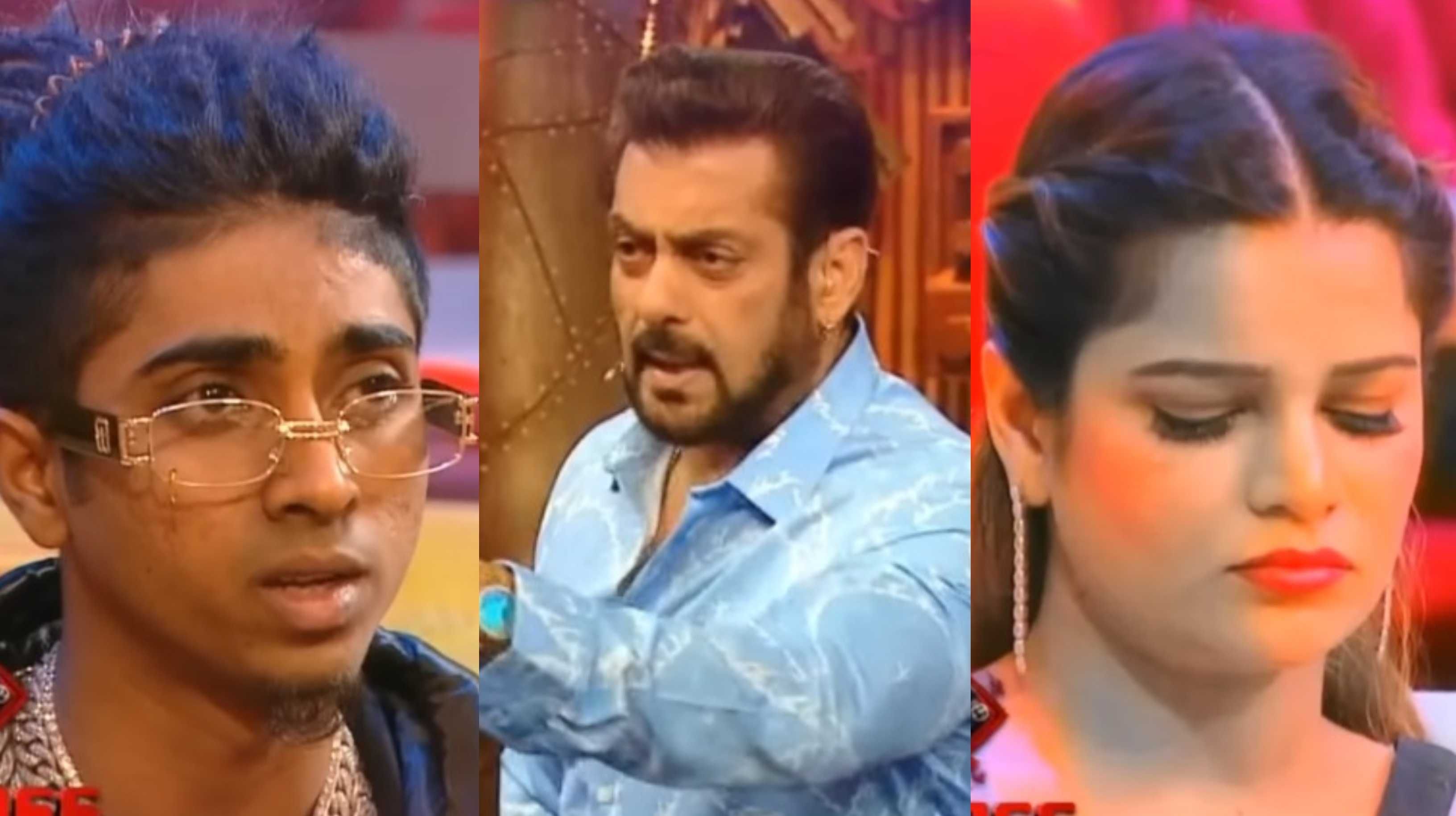 Bigg Boss 16: Salman Khan slams Shalin Bhanot and MC Stan for