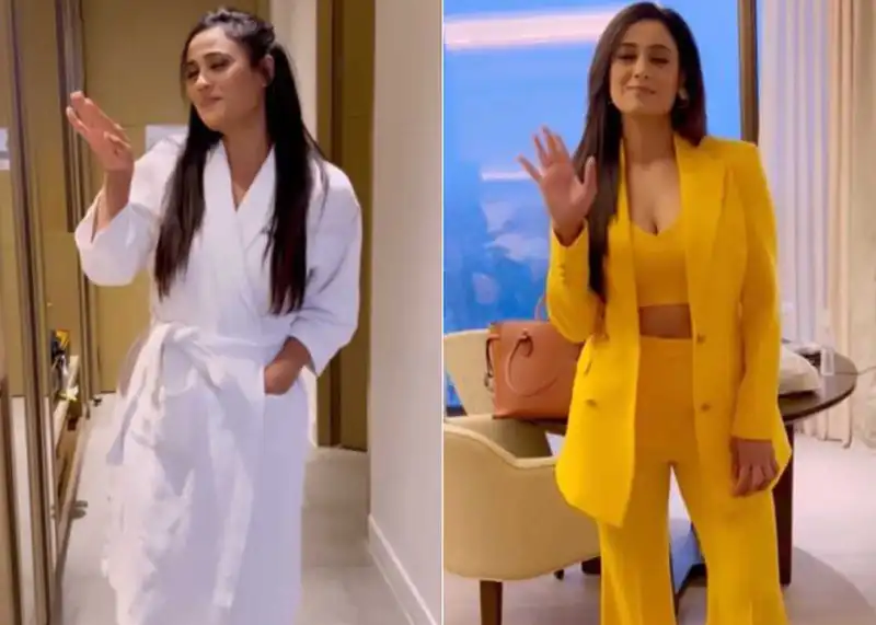 Shweta Tiwari gives an interesting twist to Deepika Padukone's Besharam Rang, fan says 'accha hua yellow m nikle aap'