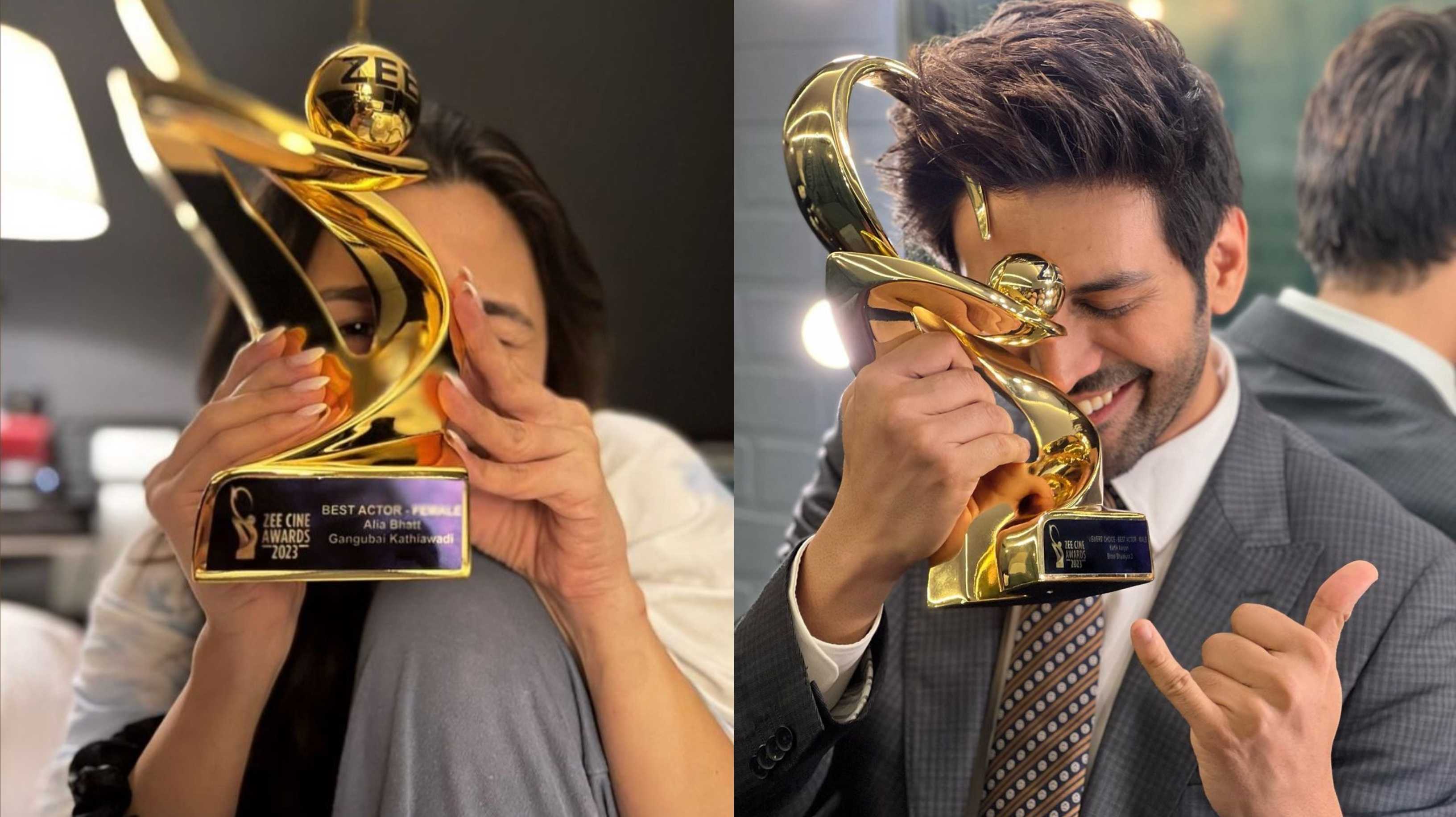 Zee Cine Awards 2023: Varun & Kiara become performers of the year, Alia and Kartik take home Best Actor trophies