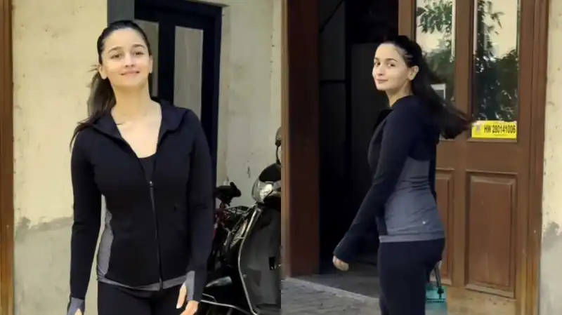 ‘Phir se bachchi ban gayi’: Alia Bhatt arrives for her workout; fans feel she looks more like a baby than a mother