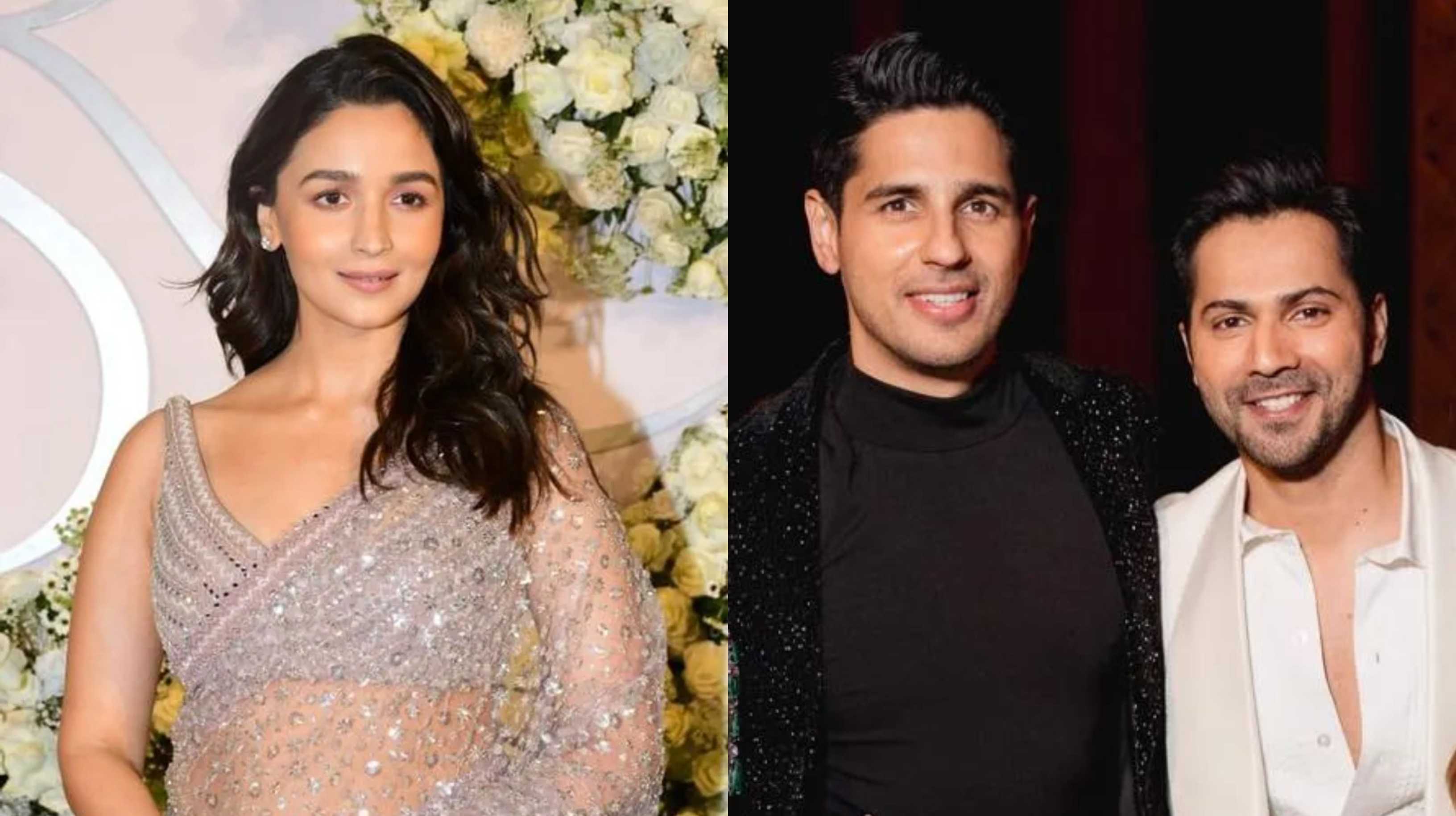 ‘Reunion is incomplete’: Fans miss Alia after Varun Dhawan & Sidharth Malhotra’s pic from latter’s reception goes viral