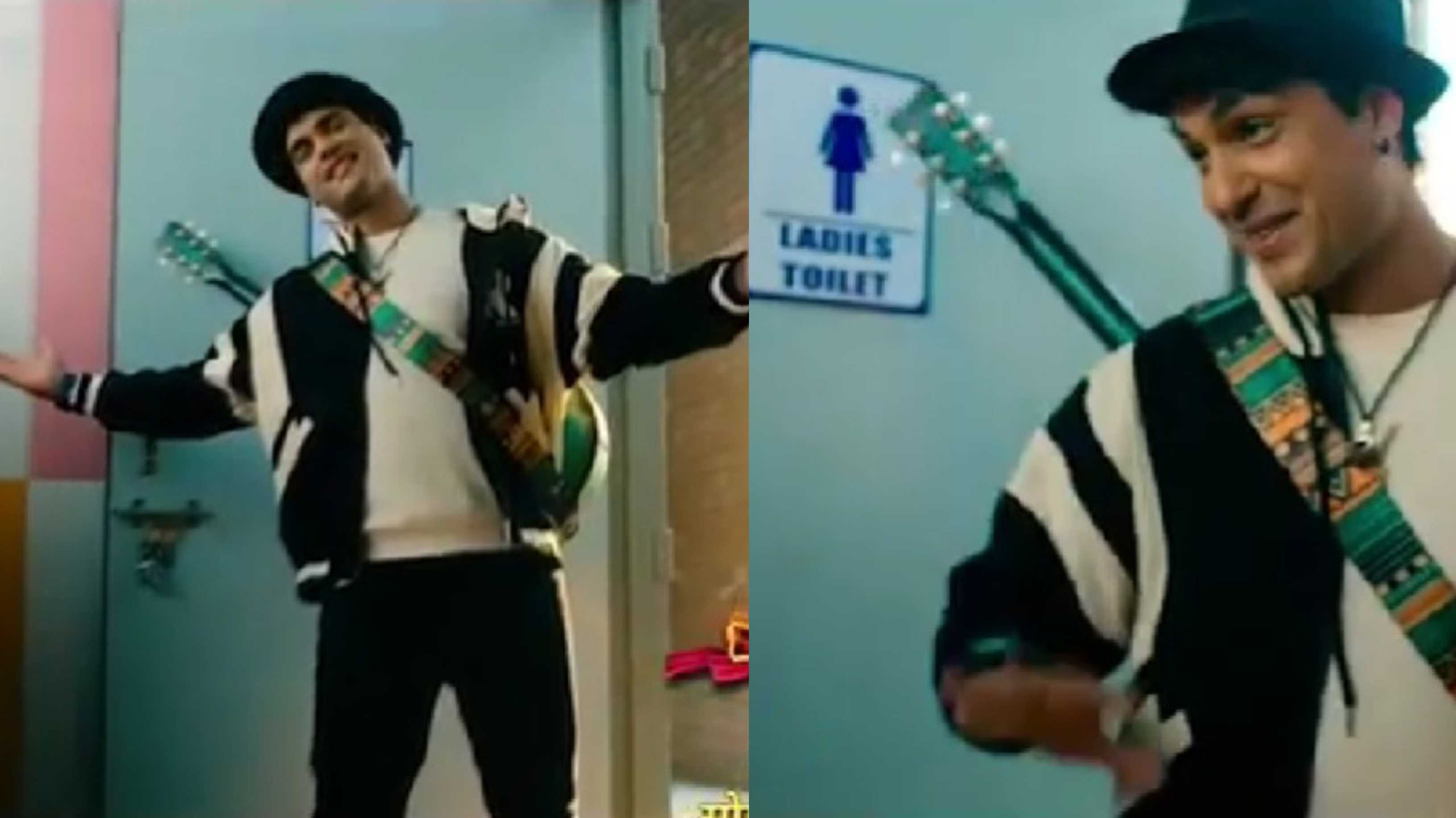 Junooniyatt: Ankit Gupta channels his inner Shah Rukh Khan, woos female fans in the ladies room; watch