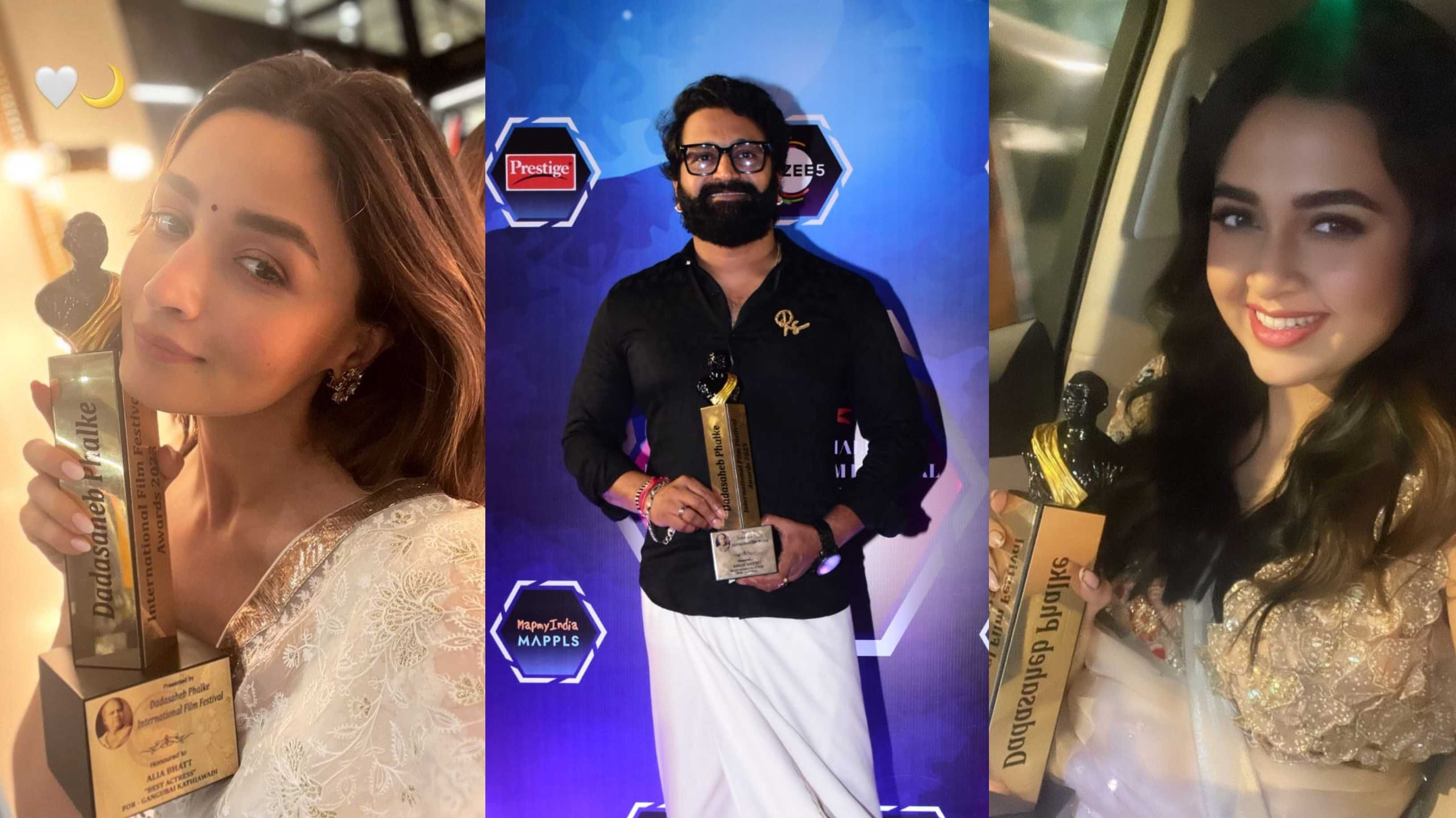 Dadasaheb Phalke Awards 2023 Winners List: Alia Bhatt, Rishab Shetty ...