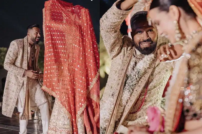 After the white wedding, Hardik Pandya and Nataša Stanković live their Bollywood dream in a Hindu wedding ceremony