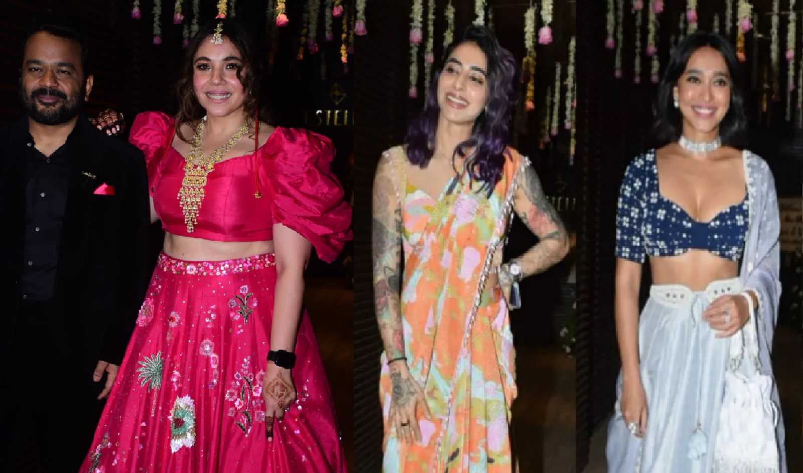 Maanvi Gagroo, Kumar Varun's wedding reception: Patralekhaa, Sayani Gupta, Kunaal Roy Kapur, Bani J and others make stylish appearance