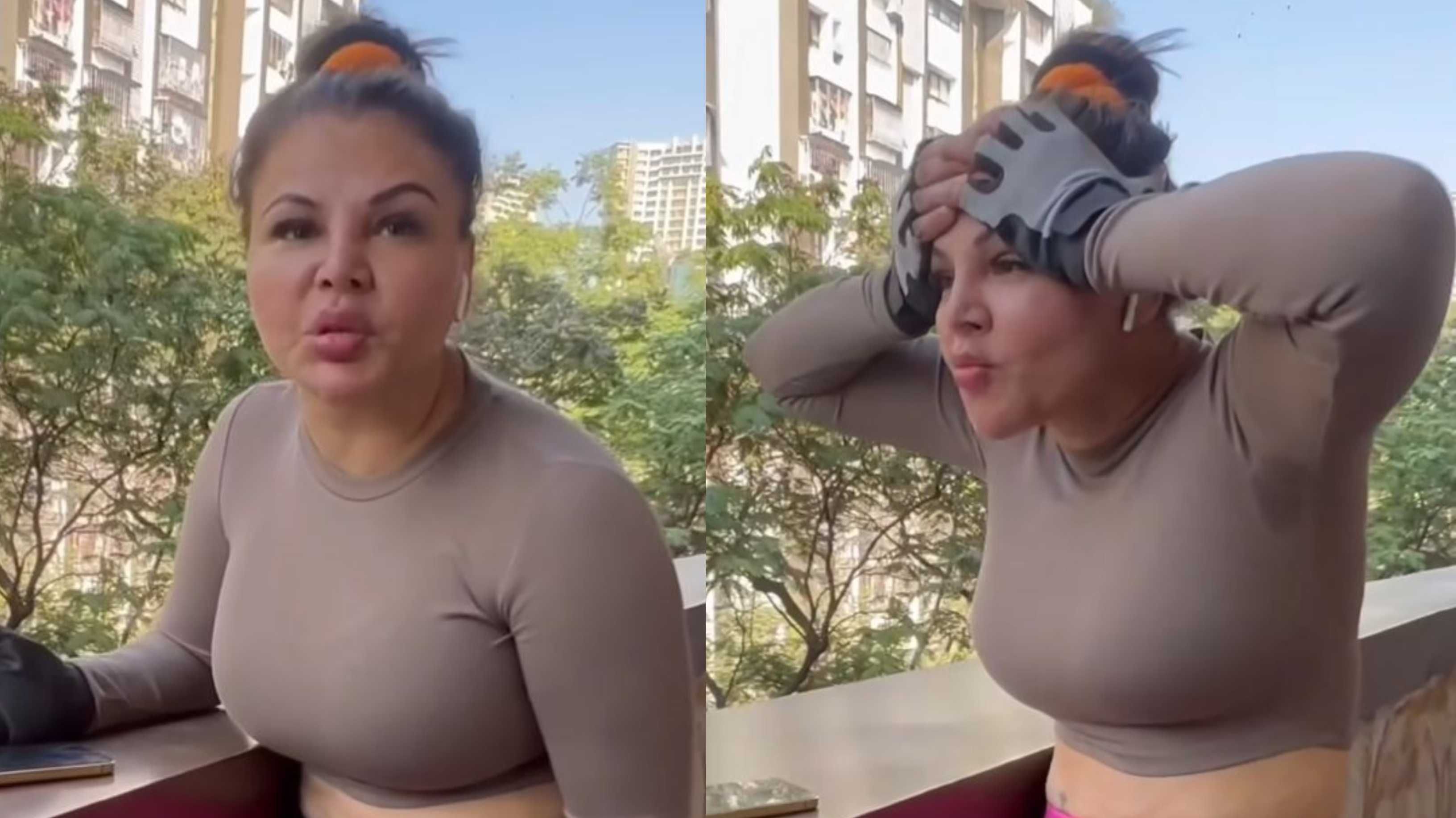 Rakhi Sawant Gets Angry At A Fan For Touching Her: “Aap Haath Mat