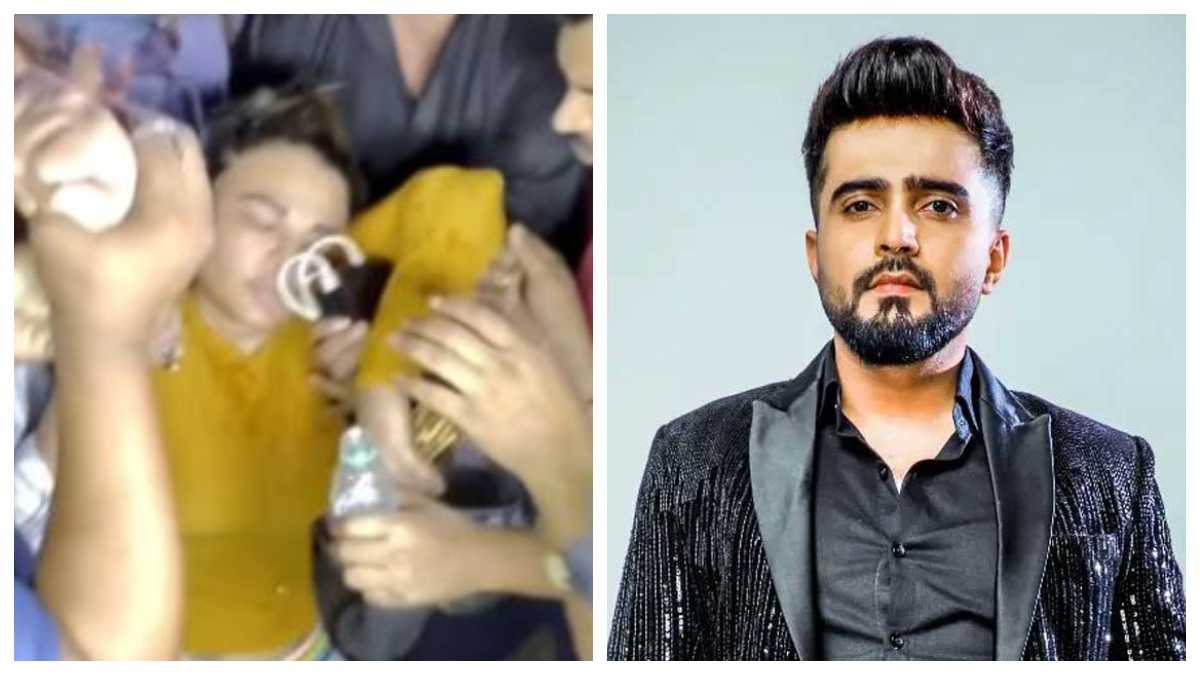 'Chakkar aa gaya pr beg or phone nahi chhoda': Rakhi Sawant faints after her husband Adil Durrani's arrest, netizens troll her