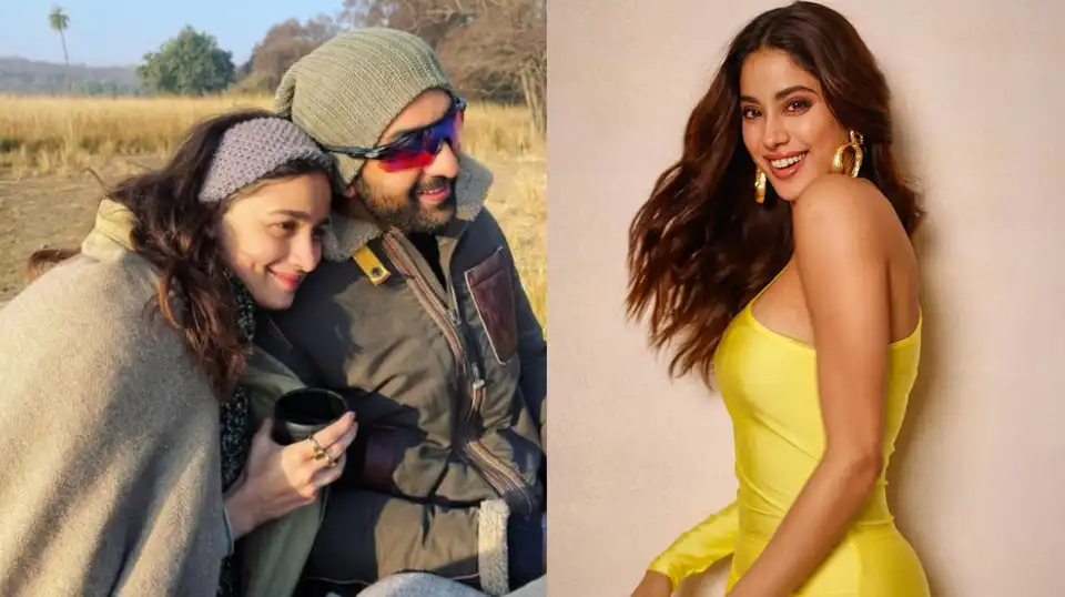 Ranbir Kapoor gives a shout out to his two Valentine’s Alia and Raha; Janhvi spends the day with someone special