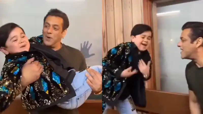 Salman Khan lifts Abdu Rozik in his arms while singing O O Jaane Jaana at Bigg Boss 16’s after party; watch