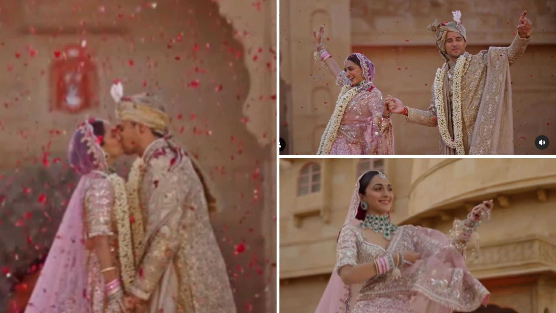 Kiara Advani dances down the aisle, Sidharth Malhotra passionately kisses his bride in this fairytale wedding teaser