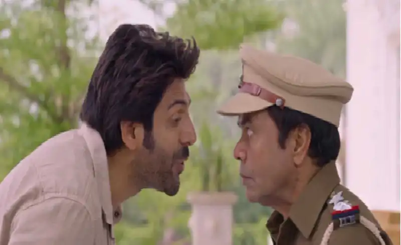 'Glad We are living in kartik’s era': Shehzada Kartik Aaryan enters hilarious banter with Rajpal Yadav in new teaser, fans can't keep calm