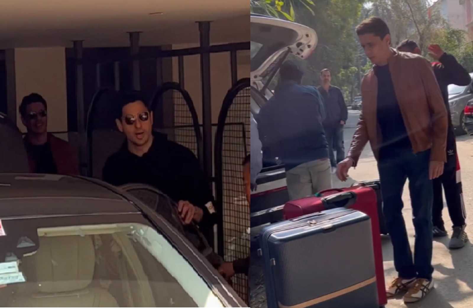 Sidharth Malhotra greets paps as he leaves with family for Jaisalmer to tie knot with ladylove Kiara Advani