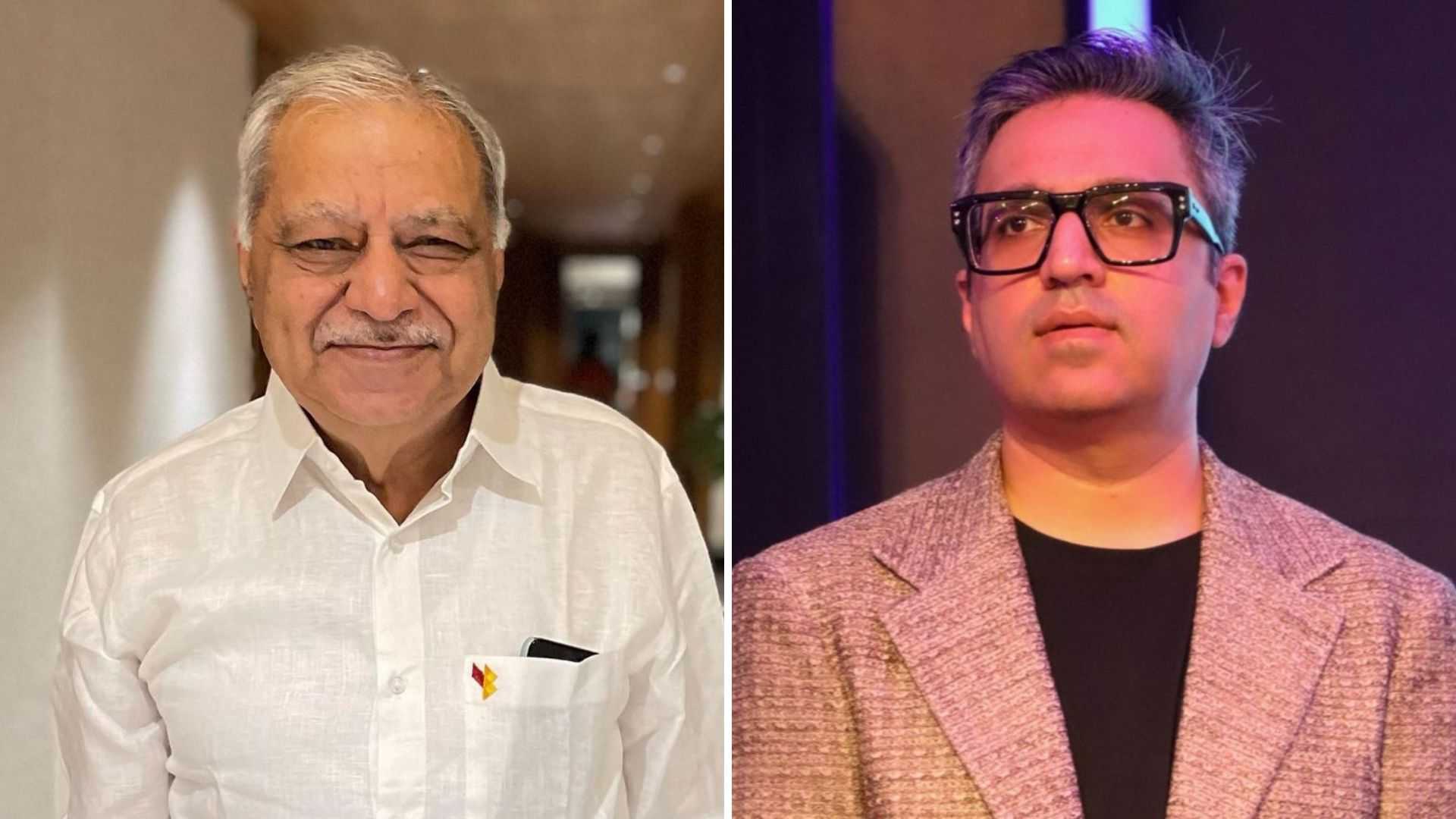 “Bye Papa, take care of…”: Shark Tank India fame Ashneer Grover pens a heartwrenching note as his father Ashok Grover passes away