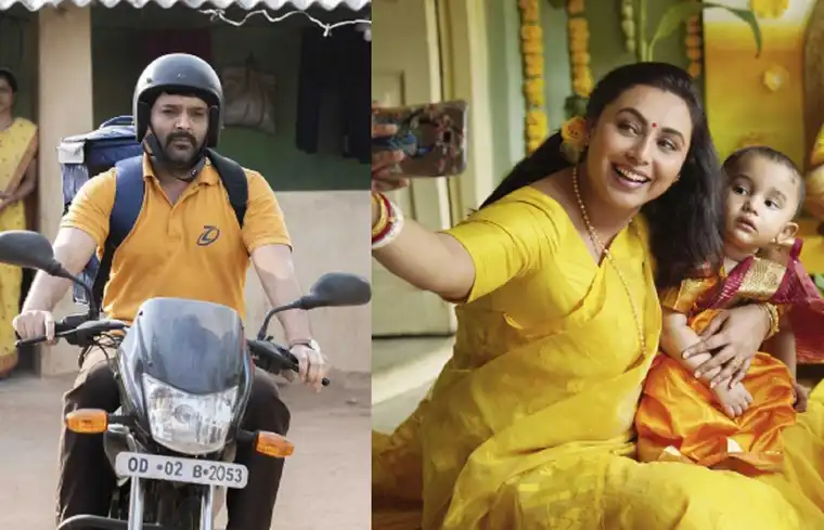 Rani Mukerji's Mrs Chatterjee Vs Norway performs poor but still races ahead of Kapil Sharma's Zwigato at box office