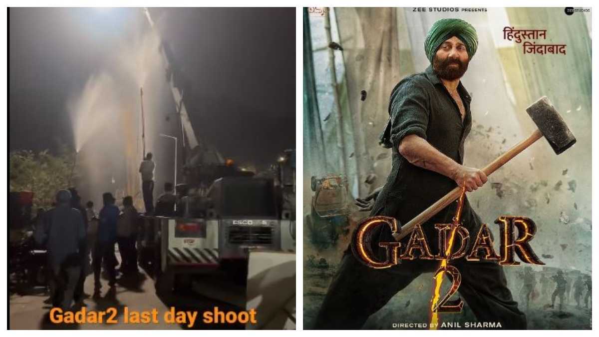 सनी देओल की फिल्म गदर 2 की शूटिंग हुई पूरी, फिल्म के सेट से वीडियो हुआ वायरल