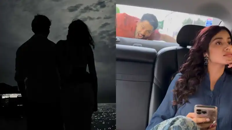 Janhvi Kapoor gets a romantic birthday wish from beau Shikhar Pahariya; Varun Dhawan jumps on her car causing Bawaal