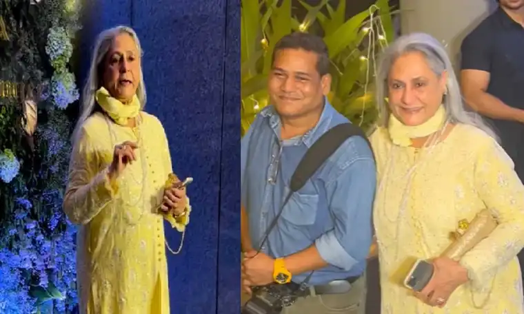 Jaya Bachchan sets things straight with paparazzi in a fun interaction, trolls say 'lagta hai aaj Amitabh Bachchan ne...'