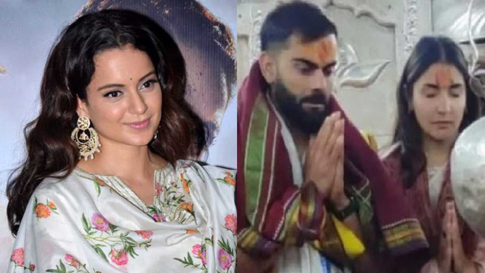 Kangana Ranaut is all praises for 'power couple' Anushka Sharma-Virat Kohli and their visit to Mahakaleshwar Temple, here's why