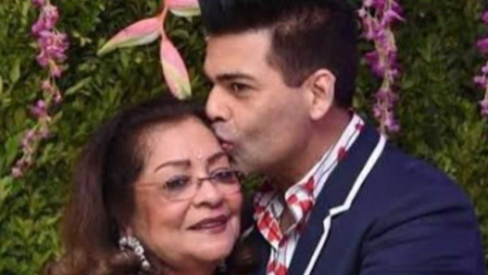 'Only person who I'm still scared of' : Karan Johar's birthday wish for his mother Hiroo Johar is the cutest thing on the internet today