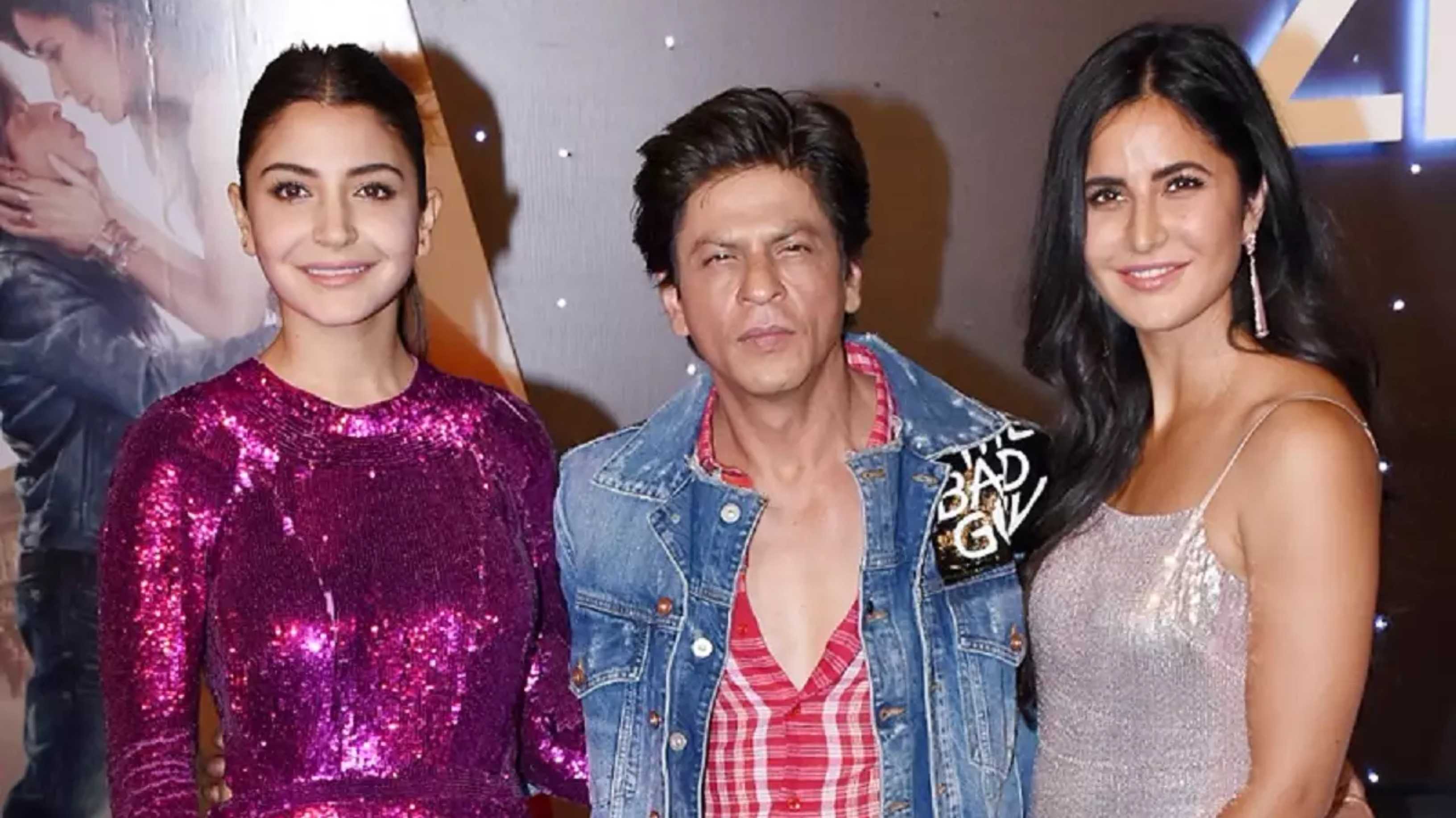 Anushka Sharma reveals why Shah Rukh doesn’t invite her to parties; remembers dinner date with Katrina & Vicky