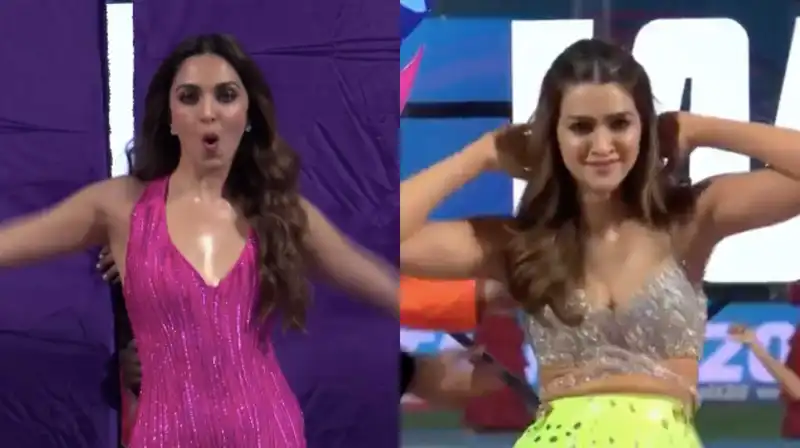 Kiara Advani and Kriti Sanon’s dance moves make the WPL opening ceremony a hit; netizens compare it to a sangeet