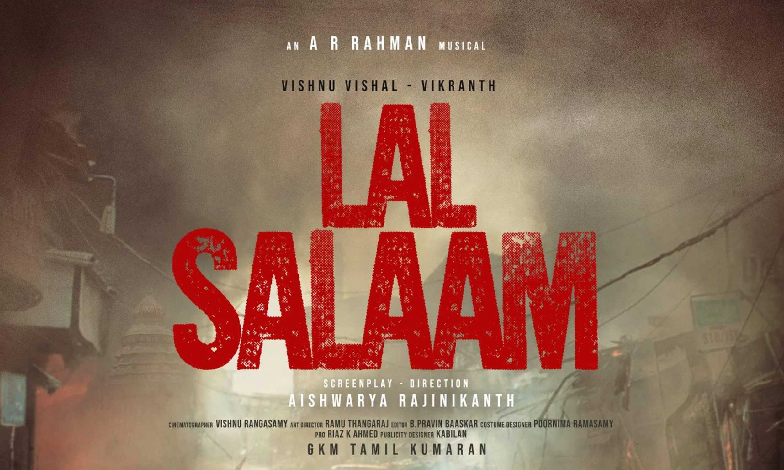 Lal Salaam: Check out the latest BTS video of Rajinikanth from the upcoming thriller