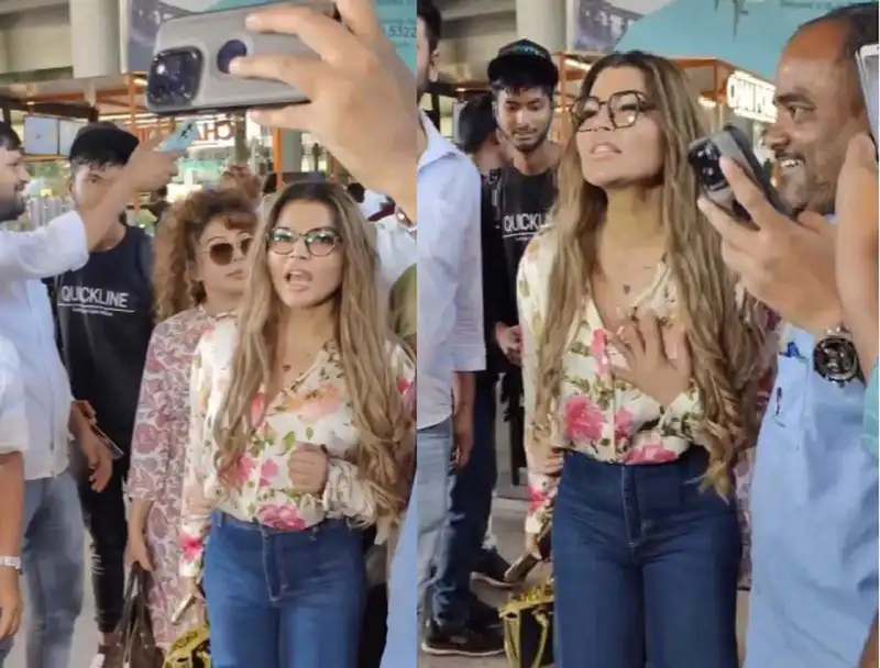 'Yakin maniye London me bhi...': Rakhi Sawant brags about her UK trip as fans gather around to take selfies