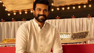 Ram Charan and his furry friend Rhyme to get a wax statue at Madame Tussauds Singapore | WATCH