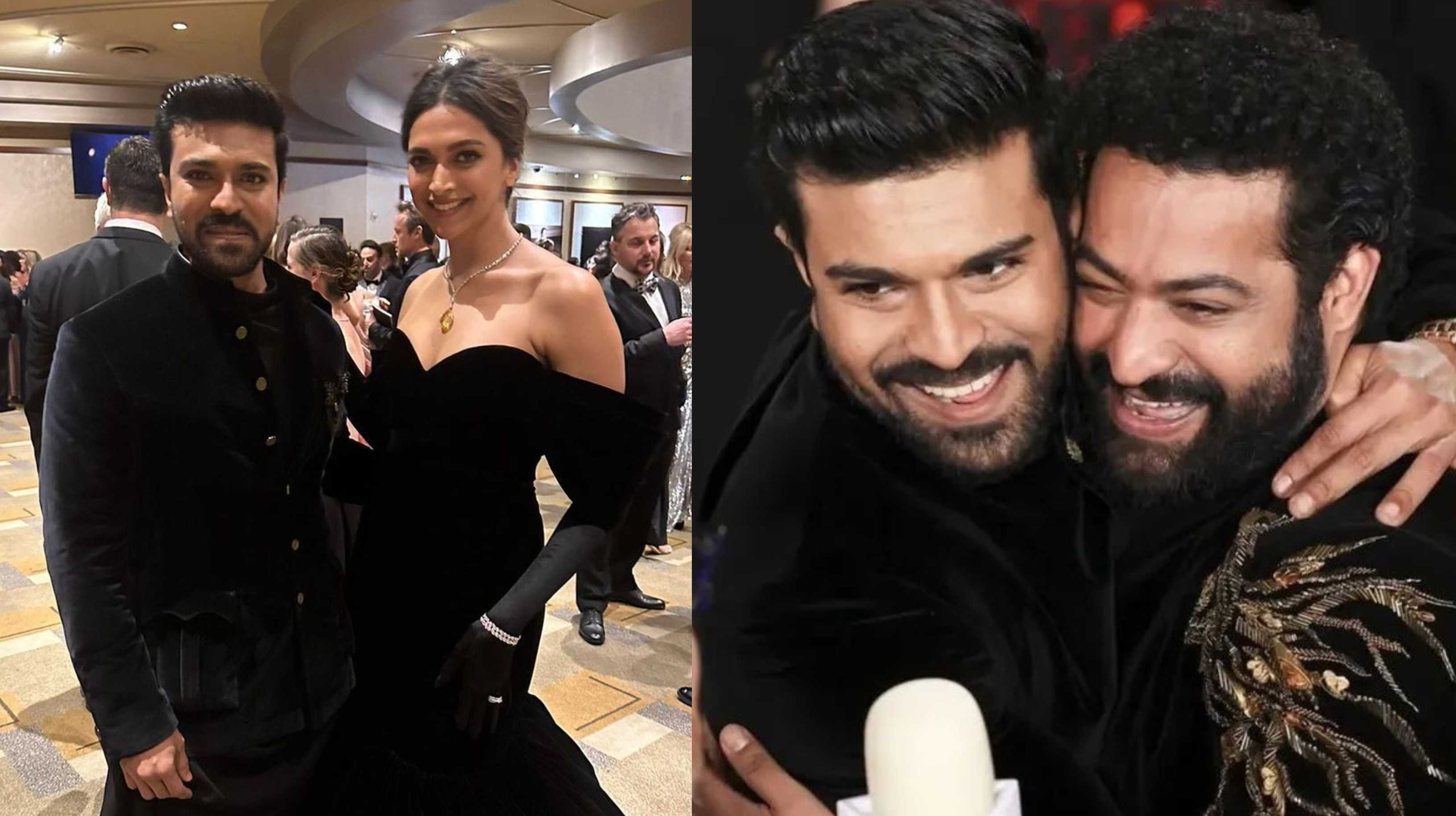 Ram Charan and Deepika Padukone share a sneak peek into the 95th Academy Awards
