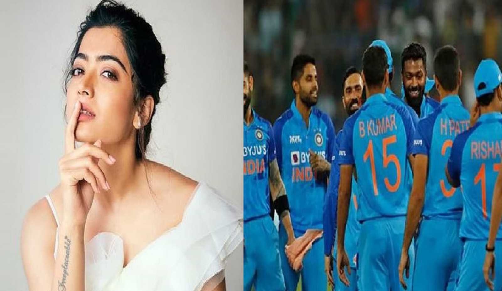 National crush Rashmika Mandanna now has an admirer in the Indian cricket team too, any guesses?