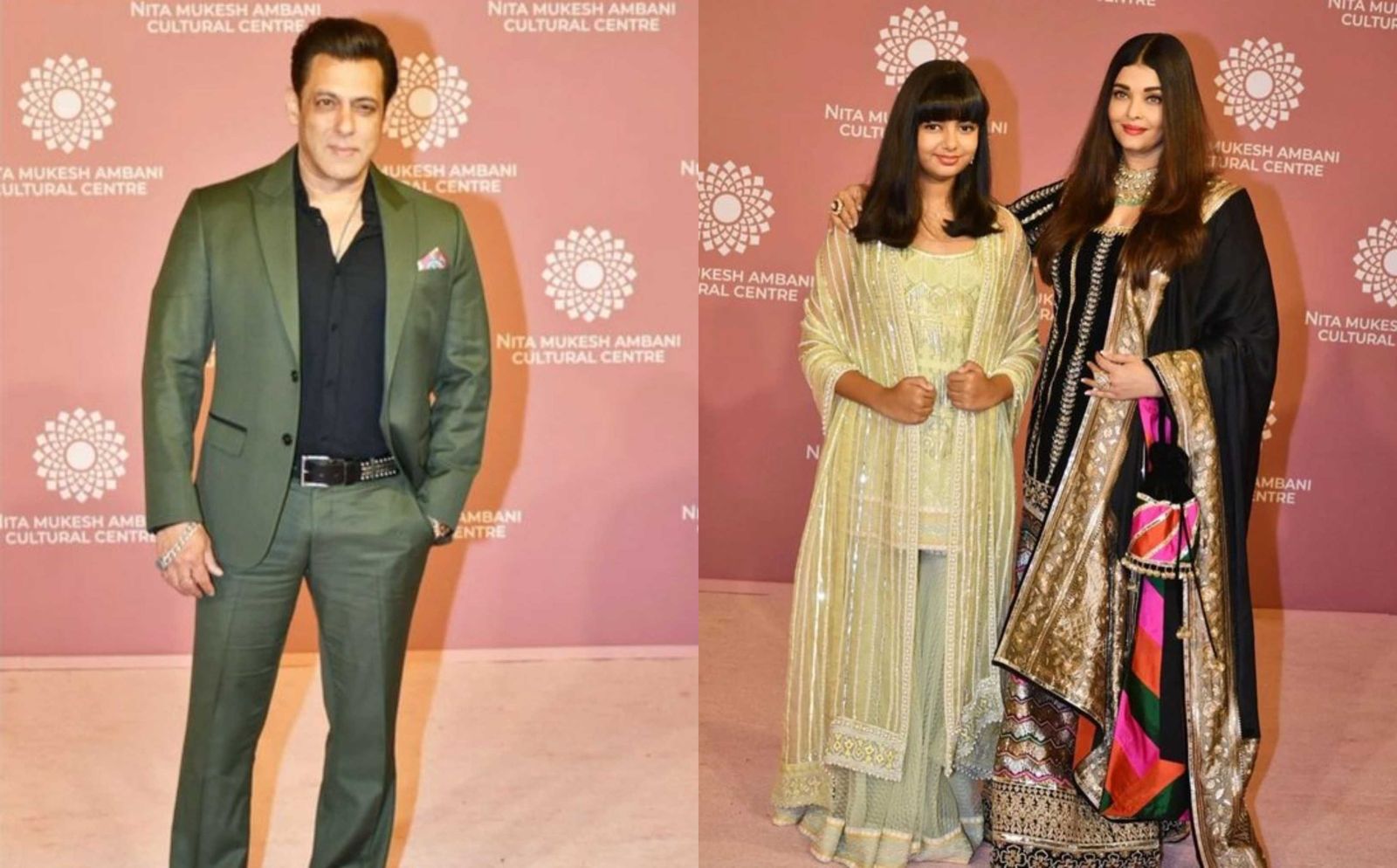 Salman Khan and Aishwarya Rai in one frame after 20 years at Nita Mukesh Ambani’s event, netizens go crazy