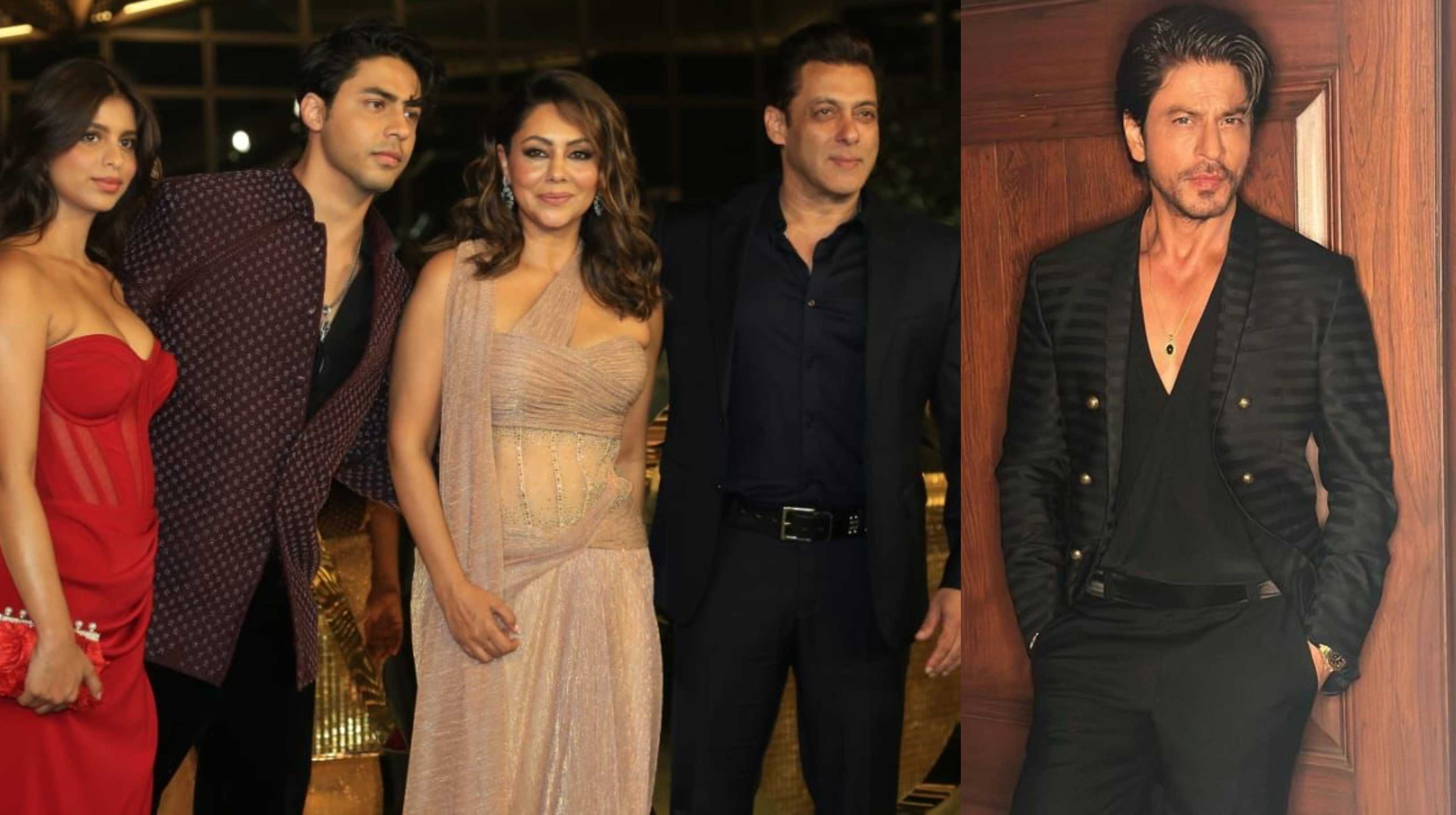 ‘Kisi ka bhai Kisi ka uncle’: Salman joins Gauri, Aryan & Suhana at Ambani’s event; Shah Rukh leaves Deepika gushing