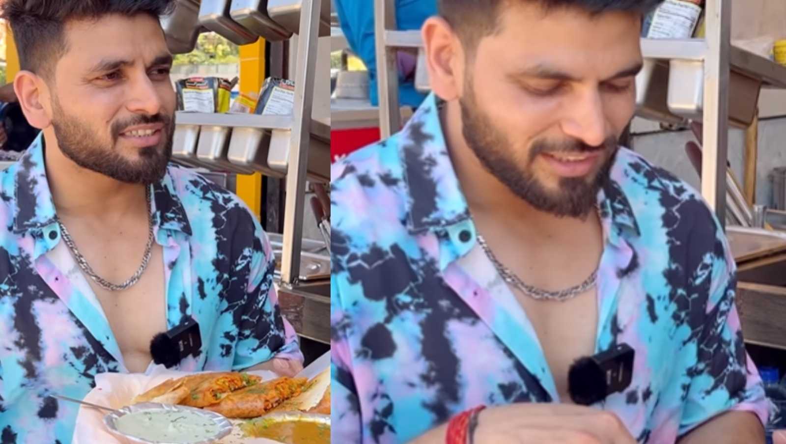 'He's so unfiltered': Shiv Thakare's fondness for street food is winning hearts, fans find him relatable; watch