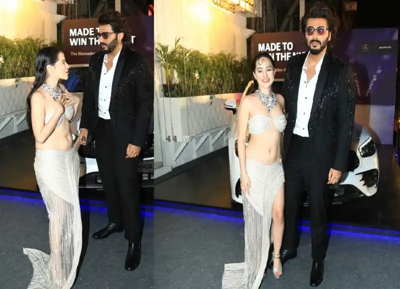 When Arjun Kapoor posed with Urfi Javed at a store launch, netizens react 'Sahi jodi hai dono bekaar...'